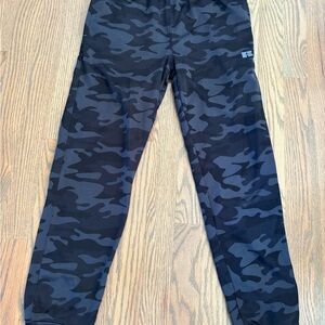 Russell Athletic Black Camo Kids Joggers